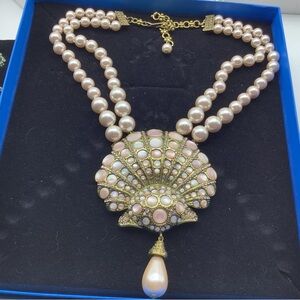 Heidi Daus sea Shell Necklace